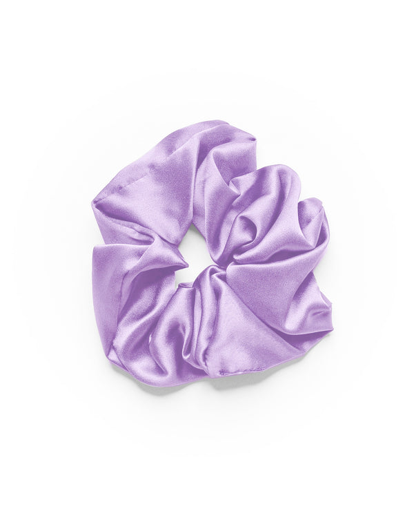 Lavender Silk Large Scrunchie