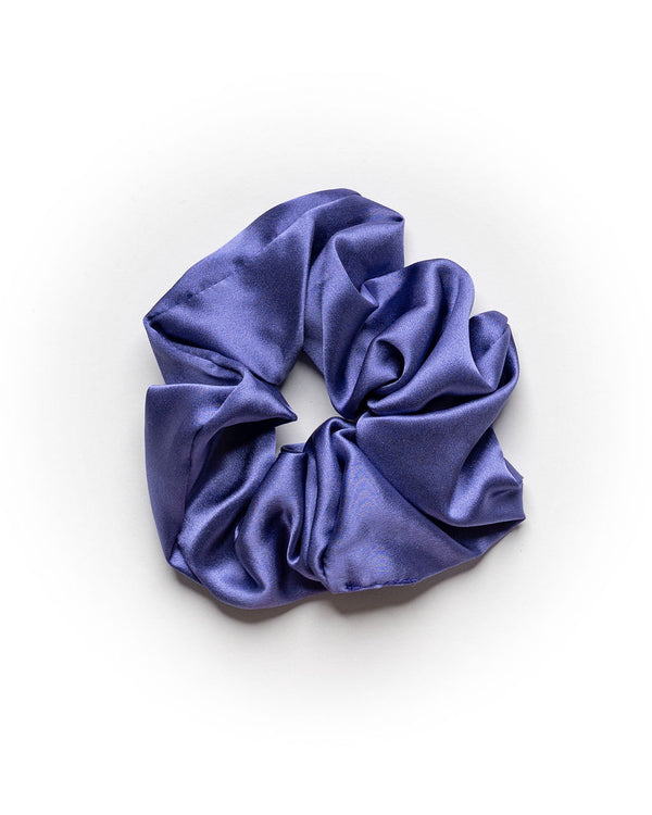 Very Peri Blue Large Silk Scrunchie